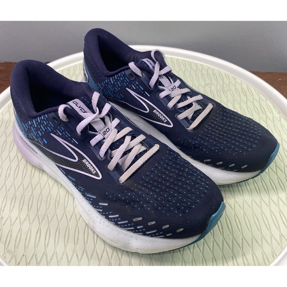 Brooks Glycerin GTS 20 Women's Navy Blue Shoes Running Sneakers Sz. 9.5 B